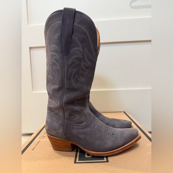 Tecovas - The Annie - Indigo Suede- Discontinued color {Size 6.5} - Picture 6 of 11